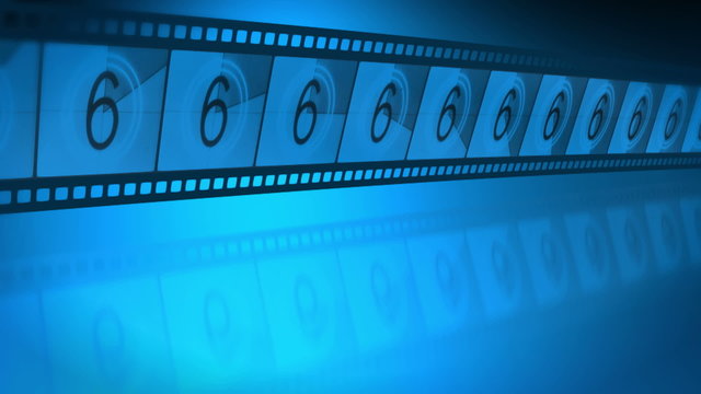 reel countdown film leader