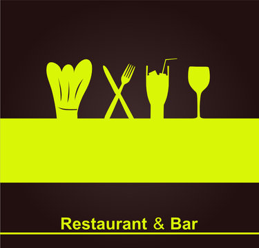 menu restaurant et bar