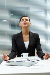 Meditating employer