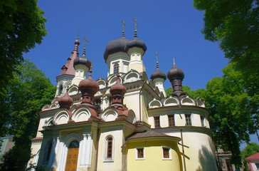 Wieże i kopuły cerkwi © GKor