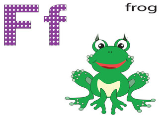 Children alphabet, F