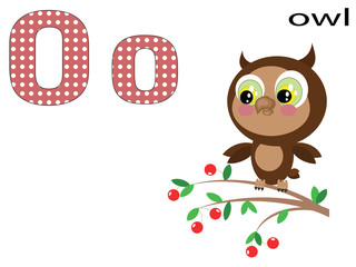 Children alphabet, O