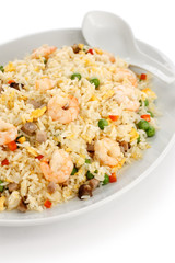 fried rice, chinese cuisine, yangzhou style