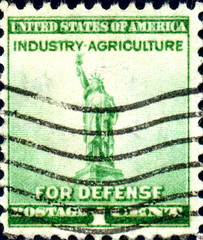 Industry Agriculture for Defense. US Postage.