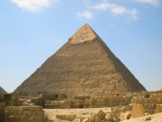 Fototapeta na wymiar Piramida Chefrena