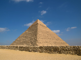 Fototapeta na wymiar Pyramid of Chephren