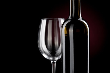 red wine bottle