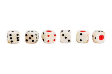 Number of dice from the dice