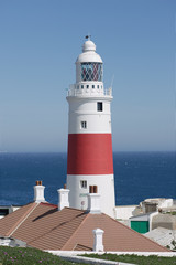 Fototapeta na wymiar Gibraltar - Europa Point - Trinity Lighthouse