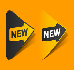 newsletter, realistic design elements