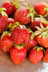 fresh strawberries