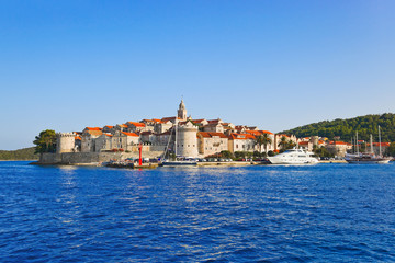 Town Korcula at Croatia