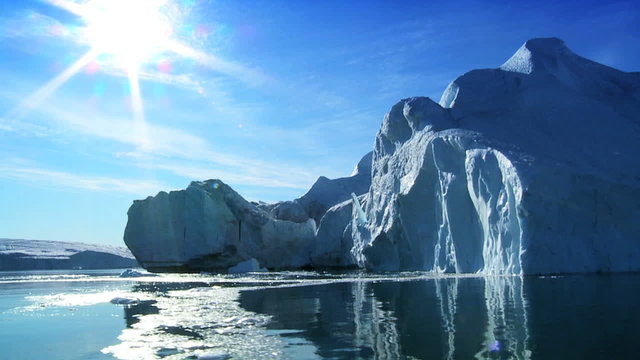 Frozen Landscape of  the Arctic