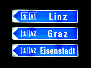 autobahnschild