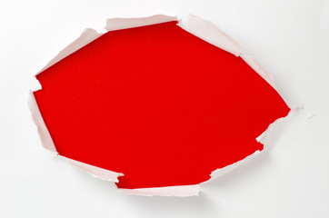 torn paper