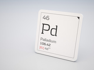 Palladium - element of the periodic table