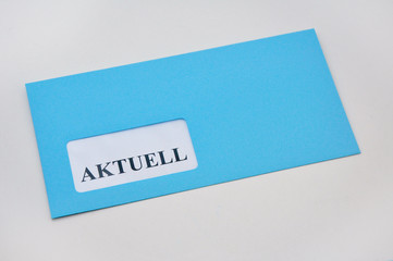 Aktuell Briefumschlag