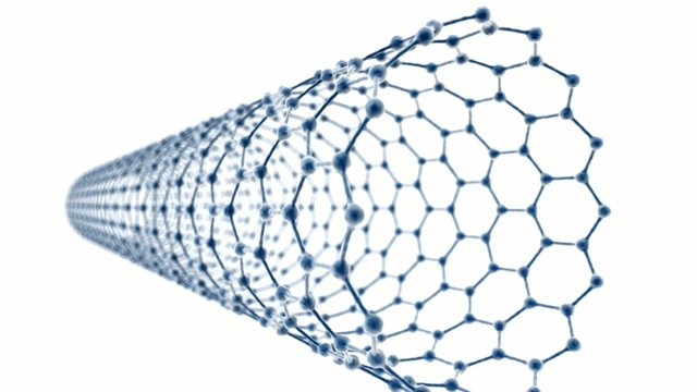 Carbon Nanotube on White