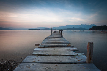 pier and boat