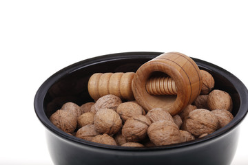 Orzechy włoskie z dziadkiem do orzechów