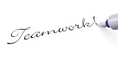 Stift Konzept - Teamwork