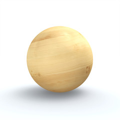 Holzkugel - Ahorn Bergahorn