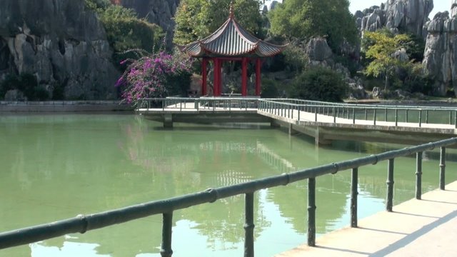 Steinwald Shilin bei Kunming, China