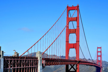 Fototapeta na wymiar Golden Gate Bridge, San Francisco, United States