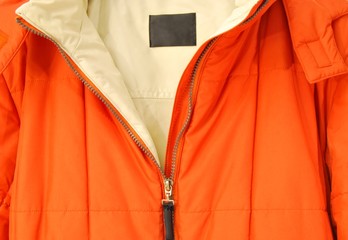 Ausschnitt, Detail - Sportjacke, Winterjacke
