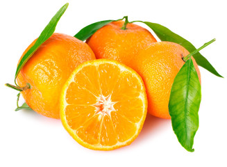 Fresh tangerines