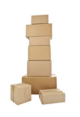 Tall Stack of Boxes