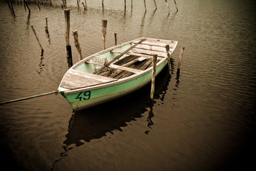 Fototapeta na wymiar Stare łodzi