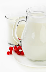 Milk in a cup