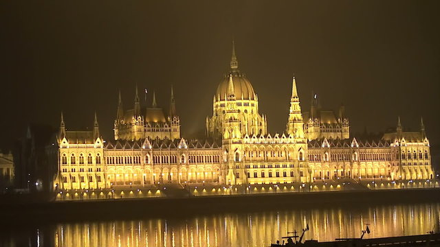 Parliament building in the Budapesht