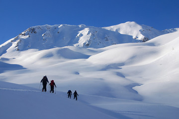 Scialpinismo nei deserti bianchi