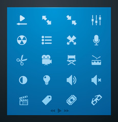 Universal glyphs 1. Video set