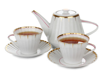 Dinner service of tea