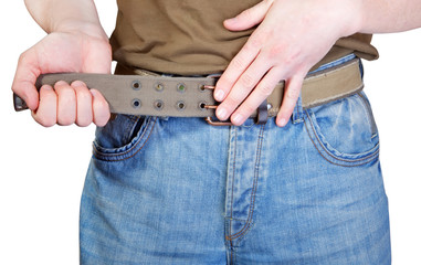 belt tighten
