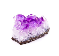 Semi-precious stone Amethyst