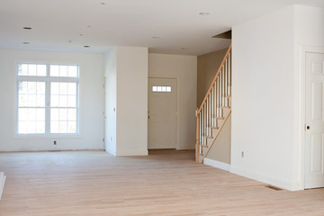 Unfinished Residential Home Interior