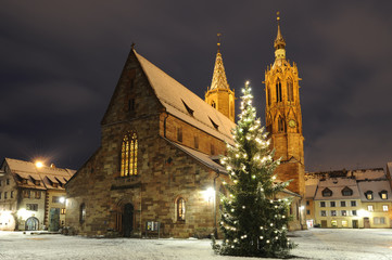 Villinger Münster an Weihnachten