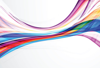 beautiful abstract wavy background