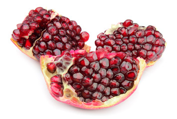 Open pomegranate