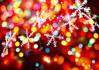 Fototapeta na wymiar Christmas snowflakes