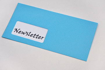 newsletter im Briefumschlag