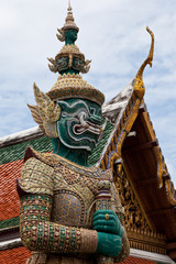 demon gate-guardian , Bangkok Thailand