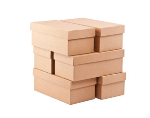 cardboard boxes