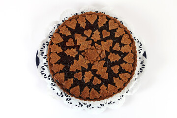 Weihnachtliche Linzertorte