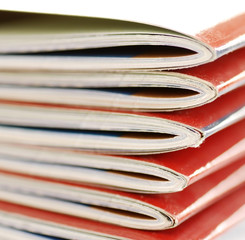 stack of magazines