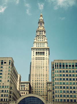 Terminal Tower In Cleveland